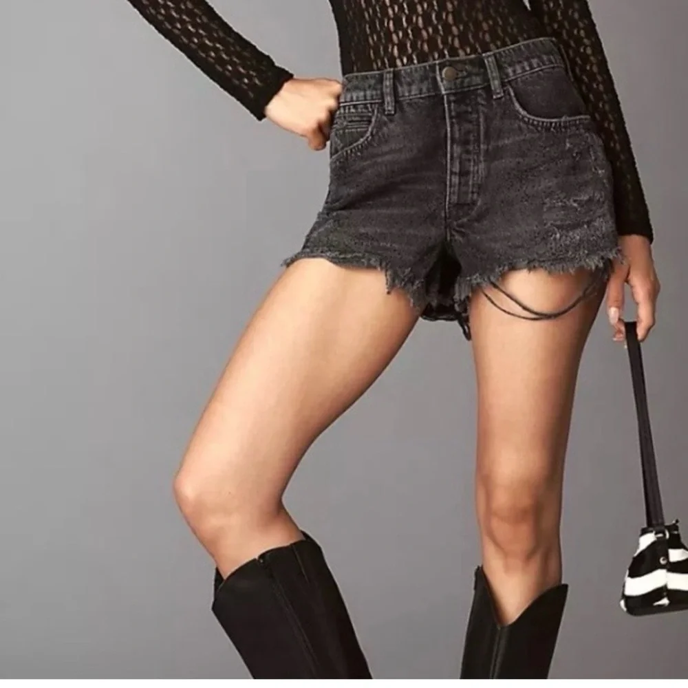 Anthropologie Pilcro Rhinestone Shorts - Picture 1 of 3
